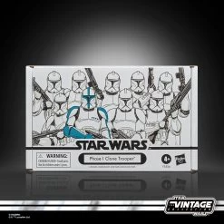 Hasbro Star Wars Vintage Collection Phase I Clone Trooper F5554 3.75" Action Figure 4-Pack 7 Hasbro Star Wars Vintage Collection Phase I Clone Trooper F5554 3.75" Action Figure 4-Pack -Popmart 5010993962808a