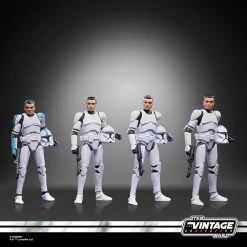 Hasbro Star Wars Vintage Collection Phase I Clone Trooper F5554 3.75" Action Figure 4-Pack 6 Hasbro Star Wars Vintage Collection Phase I Clone Trooper F5554 3.75" Action Figure 4-Pack -Popmart 5010993962808b
