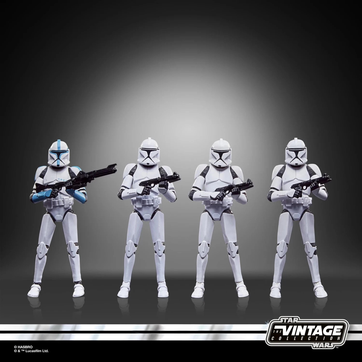 Hasbro Star Wars Vintage Collection Phase I Clone Trooper F5554 3.75" Action Figure 4-Pack 1 Hasbro Star Wars Vintage Collection Phase I Clone Trooper F5554 3.75" Action Figure 4-Pack