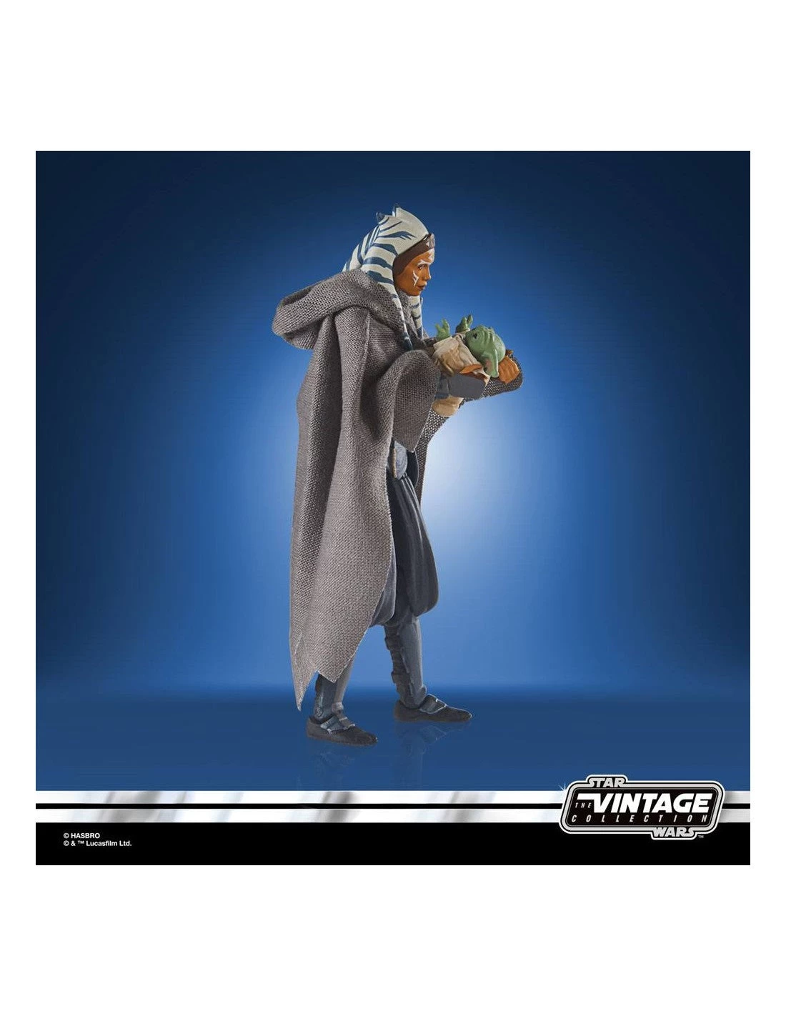Hasbro Star Wars Vintage Collection Ahsoka Tano & Grogu 3.75" Action Figure 6 Hasbro Star Wars Vintage Collection Ahsoka Tano & Grogu 3.75" Action Figure - Image 6