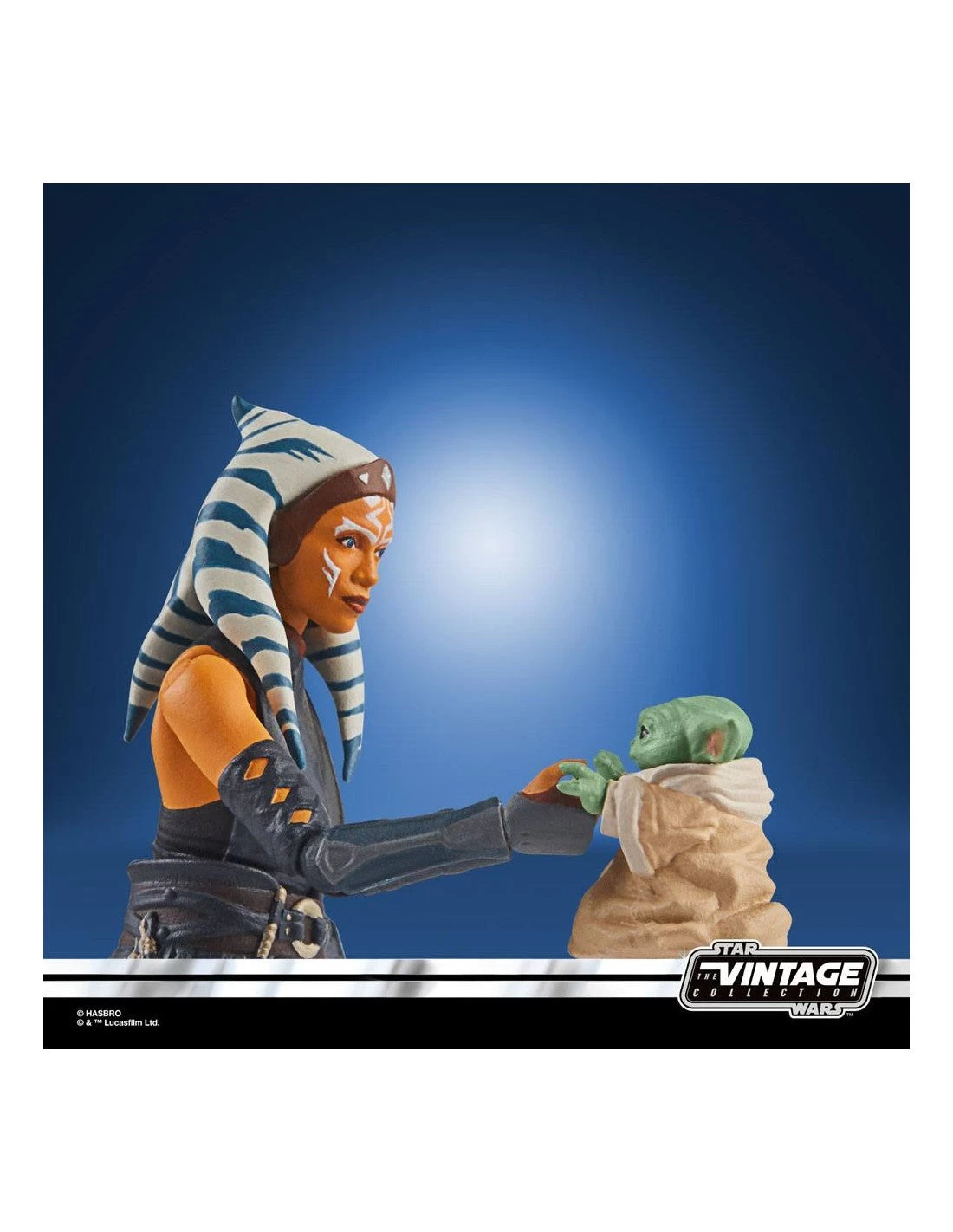 Hasbro Star Wars Vintage Collection Ahsoka Tano & Grogu 3.75" Action Figure 7 Hasbro Star Wars Vintage Collection Ahsoka Tano & Grogu 3.75" Action Figure - Image 7