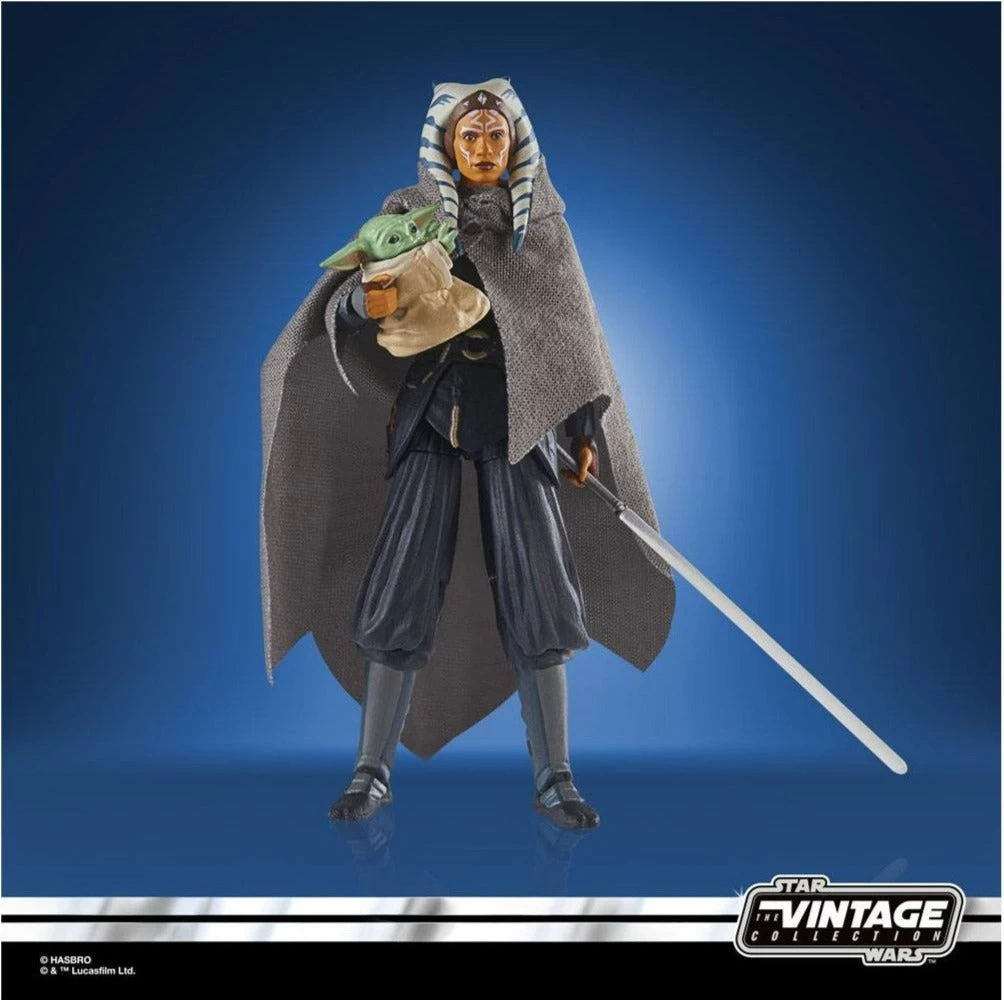 Hasbro Star Wars Vintage Collection Ahsoka Tano & Grogu 3.75" Action Figure 1 Hasbro Star Wars Vintage Collection Ahsoka Tano & Grogu 3.75" Action Figure