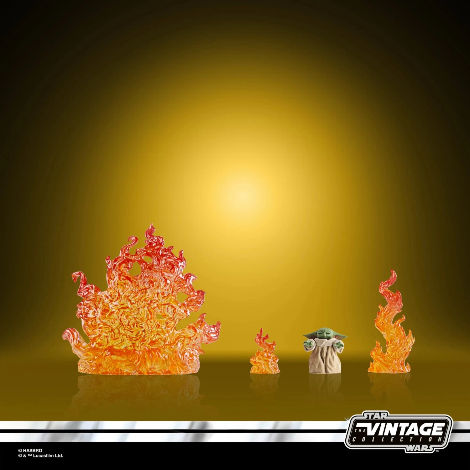 Hasbro Star Wars Vintage Collection Deluxe Incinerator Trooper And Grogu 3.75" Action Figure 3 Hasbro Star Wars Vintage Collection Deluxe Incinerator Trooper And Grogu 3.75" Action Figure - Image 3