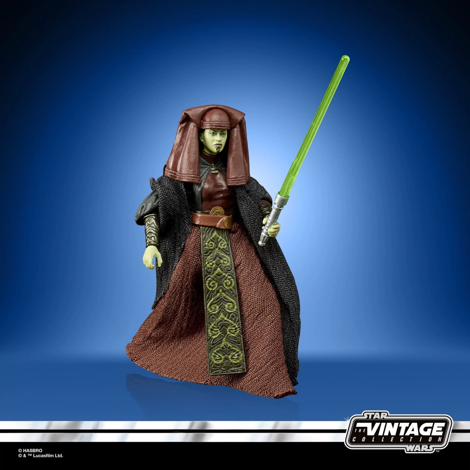 Hasbro Star Wars Vintage Collection Clone Wars Luminara Unduli VC215 3.75" Walmart Exclusive Action Figure 2 Hasbro Star Wars Vintage Collection Clone Wars Luminara Unduli VC215 3.75" Walmart Exclusive Action Figure - Image 2