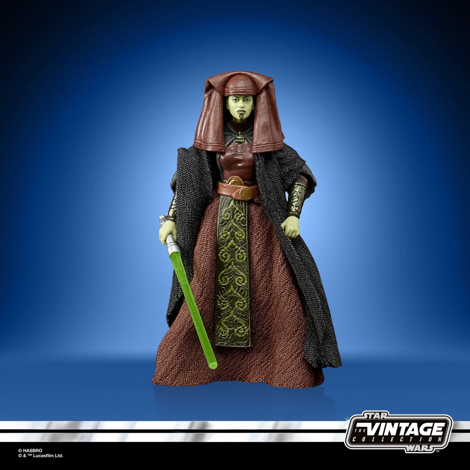 Hasbro Star Wars Vintage Collection Clone Wars Luminara Unduli VC215 3.75" Walmart Exclusive Action Figure 3 Hasbro Star Wars Vintage Collection Clone Wars Luminara Unduli VC215 3.75" Walmart Exclusive Action Figure - Image 3