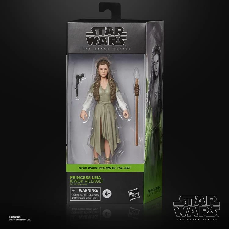 Hasbro Star Wars Black Series Return Of The Jedi #09 Princess Leia (Ewok Village) 6 Inch Action Figure 5 Hasbro Star Wars Black Series Return Of The Jedi #09 Princess Leia (Ewok Village) 6 Inch Action Figure - Image 5