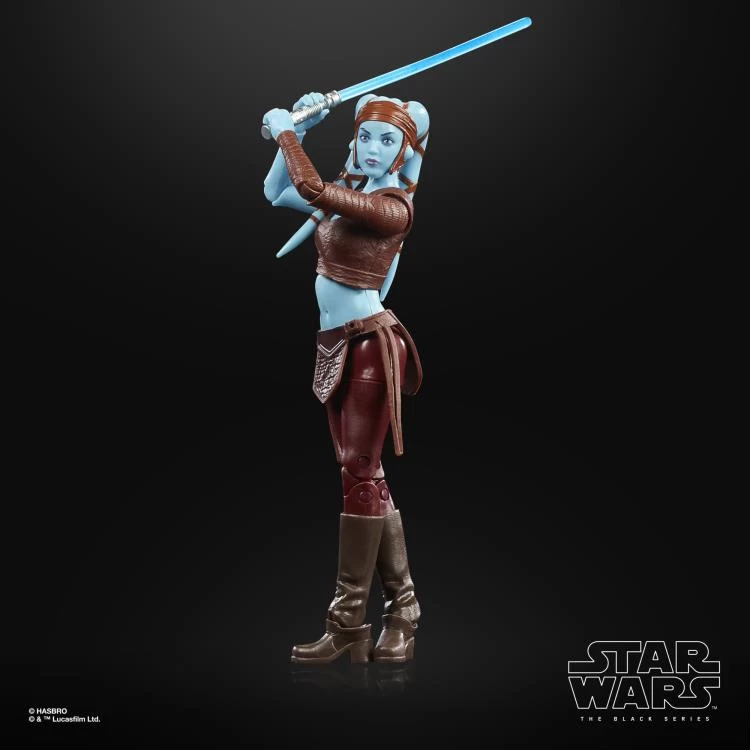 Hasbro Star Wars Black Series Attack Of The Clones #03 Aayla Secura 6 Inch Action Figure 2 Hasbro Star Wars Black Series Attack Of The Clones #03 Aayla Secura 6 Inch Action Figure - Image 2
