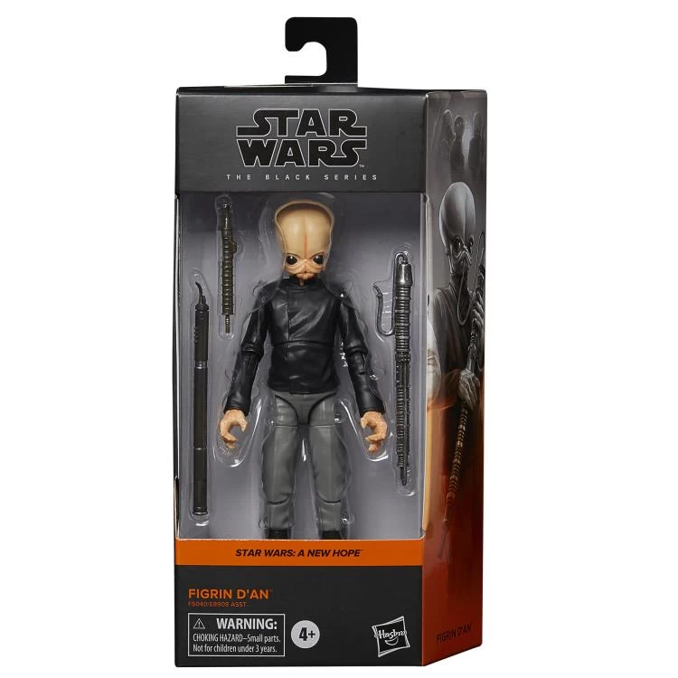 Hasbro Star Wars Black Series A New Hope #04 Figrin D'an 6 Inch Action Figure 5 Hasbro Star Wars Black Series A New Hope #04 Figrin D'an 6 Inch Action Figure - Image 5