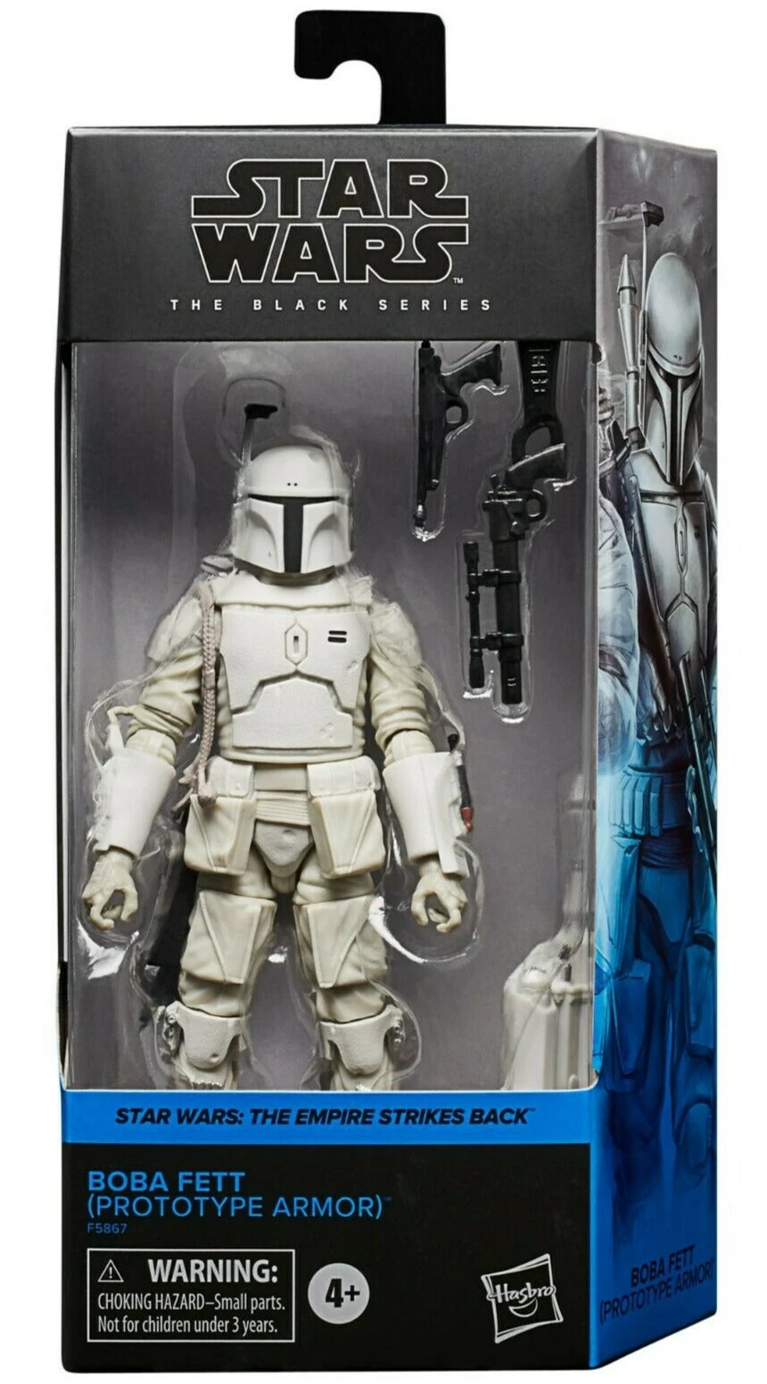 Hasbro Star Wars Black Series The Empire Strikes Back #04 Boba Fett (Prototype Armor) 6 Inch Action Figure 4 Hasbro Star Wars Black Series The Empire Strikes Back #04 Boba Fett (Prototype Armor) 6 Inch Action Figure - Image 4