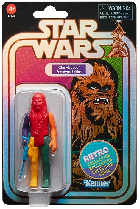 Hasbro Star Wars Retro Collection Chewbacca Prototype Edition 3.75" Action Figure 4 Hasbro Star Wars Retro Collection Chewbacca Prototype Edition 3.75" Action Figure - Image 4