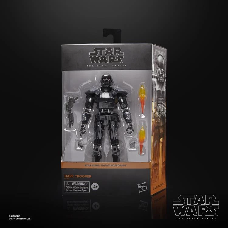 Hasbro Star Wars Black Series The Mandalorian #28 Deluxe Dark Trooper 6 Inch Action Figure 6 Hasbro Star Wars Black Series The Mandalorian #28 Deluxe Dark Trooper 6 Inch Action Figure - Image 6