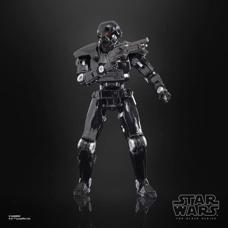 Hasbro Star Wars Black Series The Mandalorian #28 Deluxe Dark Trooper 6 Inch Action Figure 1 Hasbro Star Wars Black Series The Mandalorian #28 Deluxe Dark Trooper 6 Inch Action Figure