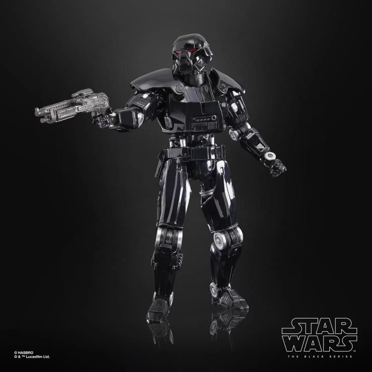 Hasbro Star Wars Black Series The Mandalorian #28 Deluxe Dark Trooper 6 Inch Action Figure 4 Hasbro Star Wars Black Series The Mandalorian #28 Deluxe Dark Trooper 6 Inch Action Figure - Image 4