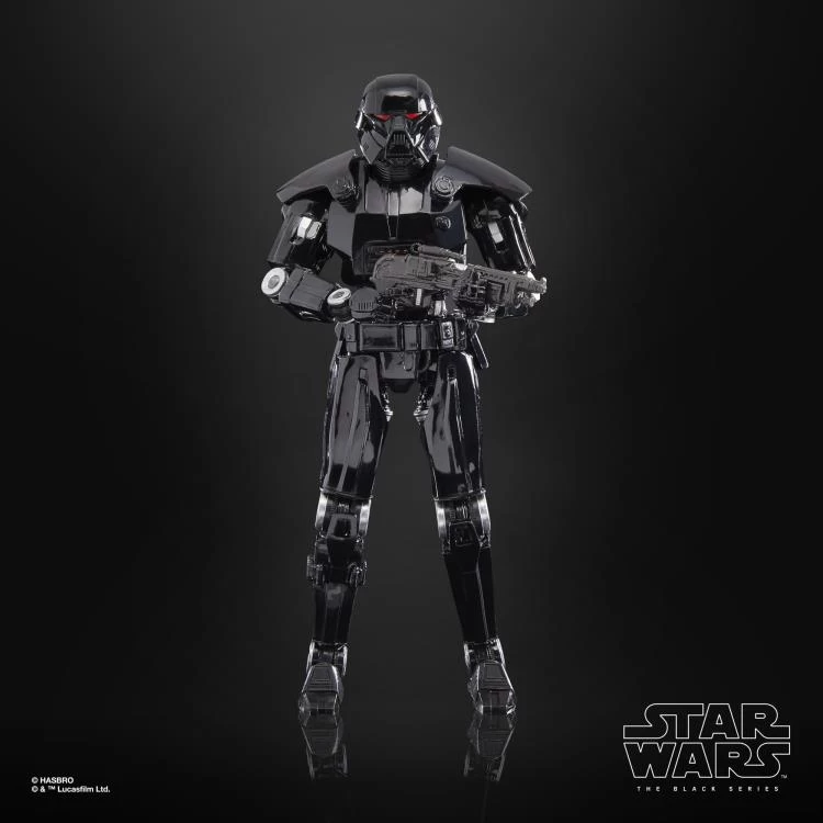 Hasbro Star Wars Black Series The Mandalorian #28 Deluxe Dark Trooper 6 Inch Action Figure 3 Hasbro Star Wars Black Series The Mandalorian #28 Deluxe Dark Trooper 6 Inch Action Figure - Image 3
