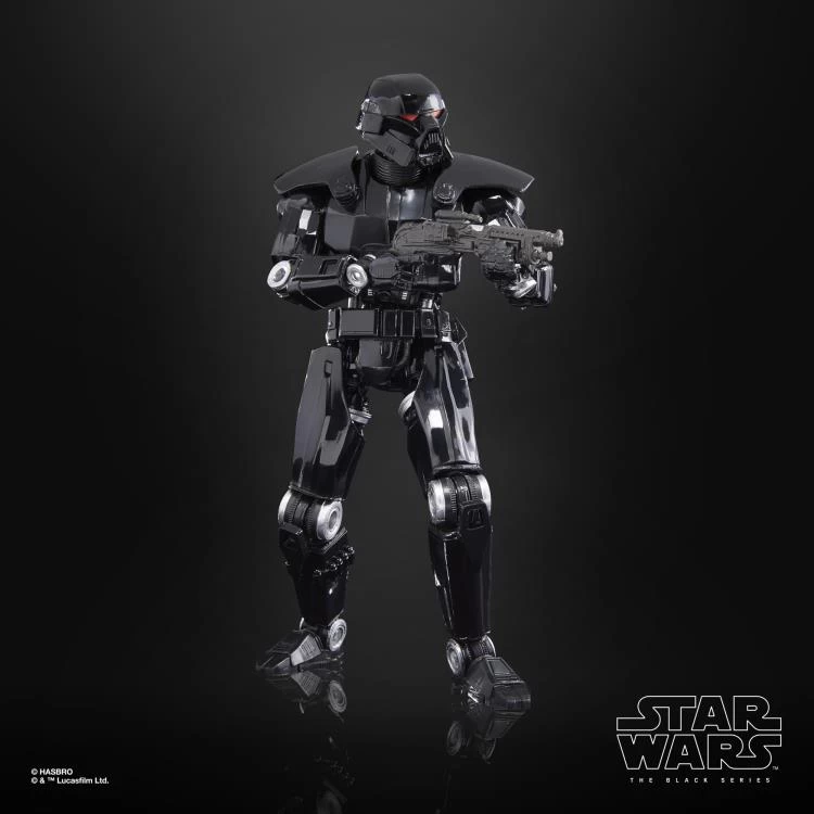 Hasbro Star Wars Black Series The Mandalorian #28 Deluxe Dark Trooper 6 Inch Action Figure 2 Hasbro Star Wars Black Series The Mandalorian #28 Deluxe Dark Trooper 6 Inch Action Figure - Image 2