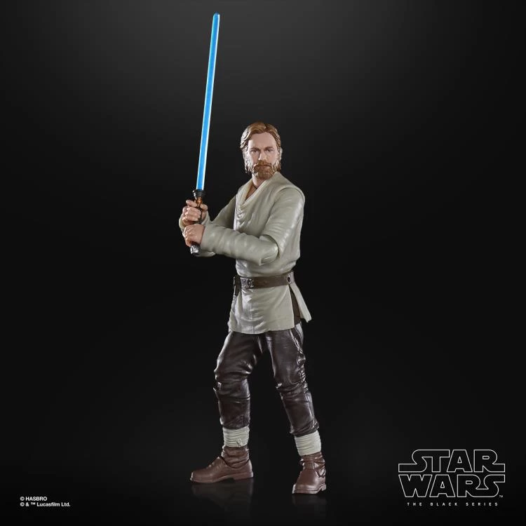 Hasbro Star Wars Black Series Obi-Wan Kenobi #01 Obi-Wan Kenobi (Wandering Jedi) 6 Inch Action Figure 5 Hasbro Star Wars Black Series Obi-Wan Kenobi #01 Obi-Wan Kenobi (Wandering Jedi) 6 Inch Action Figure - Image 5