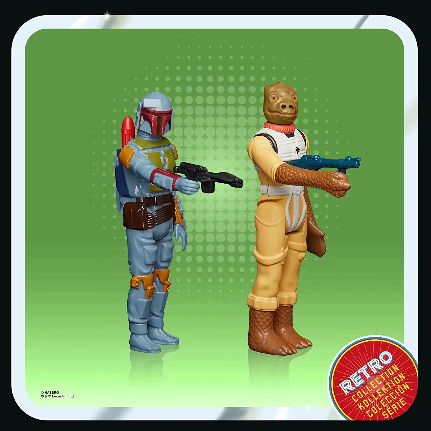 Hasbro Star Wars Retro Collection Boba Fett & Bossk 3.75" Action Figure 2 Hasbro Star Wars Retro Collection Boba Fett & Bossk 3.75" Action Figure - Image 2