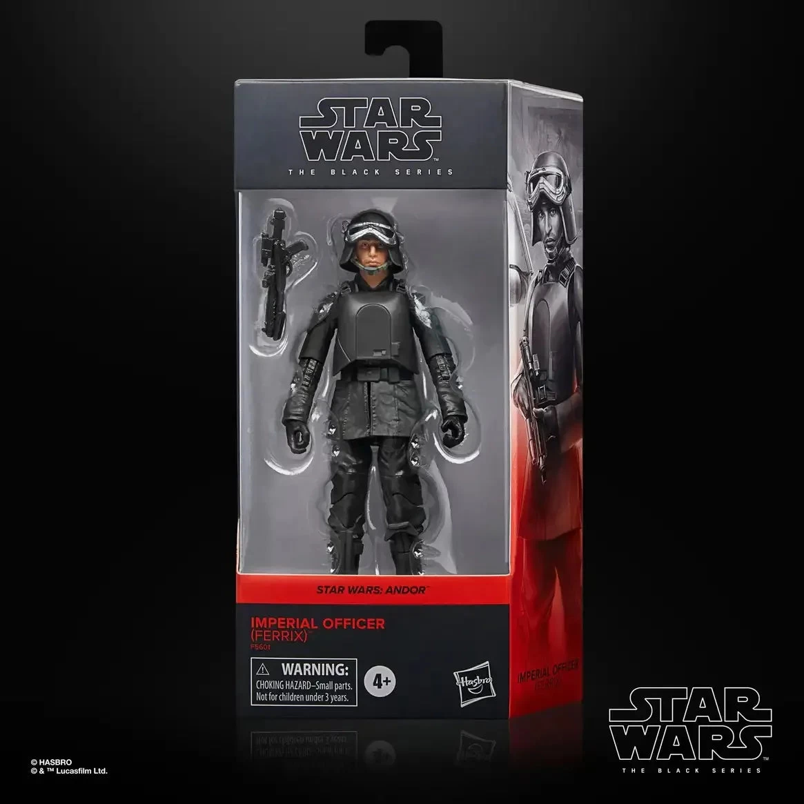 Hasbro Star Wars Black Series Andor #04 Imperial Officer (Ferrix) 6 Inch Action Figure 6 Hasbro Star Wars Black Series Andor #04 Imperial Officer (Ferrix) 6 Inch Action Figure - Image 6