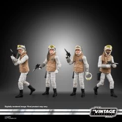 Hasbro Star Wars Vintage Collection Rebel Soldier (Echo Base Battle Gear) F5555 3.75" Action Figure 4-Pack 6 Hasbro Star Wars Vintage Collection Rebel Soldier (Echo Base Battle Gear) F5555 3.75" Action Figure 4-Pack -Popmart 5010994180591c