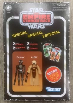 Hasbro Star Wars Retro Collection 4-Lom & Zuckuss 3.75" 2-Pack Action Figure -Popmart 5010994201470