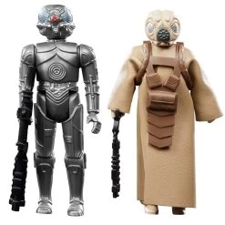 Hasbro Star Wars Retro Collection 4-Lom & Zuckuss 3.75" 2-Pack Action Figure -Popmart 5010994201470c