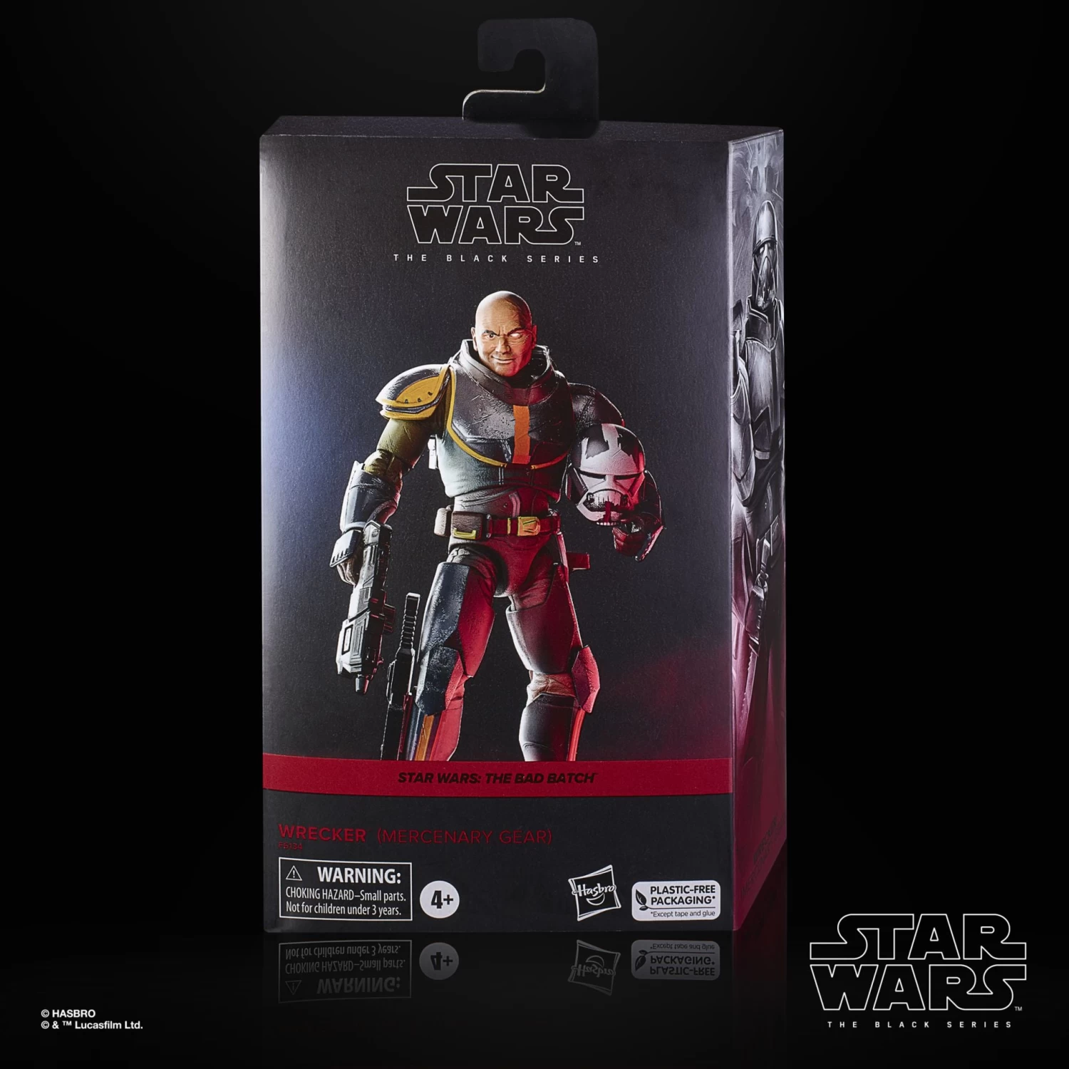 Hasbro Star Wars Black Series The Bad Batch #14 Wrecker (Mercenary Gear) 6 Inch Action Figure 6 Hasbro Star Wars Black Series The Bad Batch #14 Wrecker (Mercenary Gear) 6 Inch Action Figure - Image 6