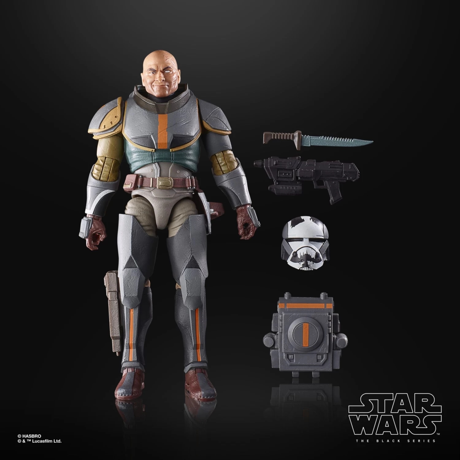 Hasbro Star Wars Black Series The Bad Batch #14 Wrecker (Mercenary Gear) 6 Inch Action Figure 4 Hasbro Star Wars Black Series The Bad Batch #14 Wrecker (Mercenary Gear) 6 Inch Action Figure - Image 4