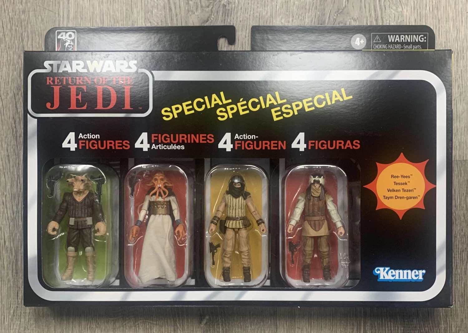 Hasbro Star Wars Vintage Collection Jabba Court Denizens 4's Tessek 3.75" Set Action Figure 2 Hasbro Star Wars Vintage Collection Jabba Court Denizens 4's Tessek 3.75" Set Action Figure - Image 2