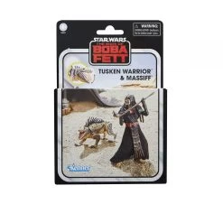 Hasbro Star Wars Black Series Vintage Collection Tusken Warrior And Massiff F6991 3.75" 2-Pack Action Figure -Popmart 5010996105066