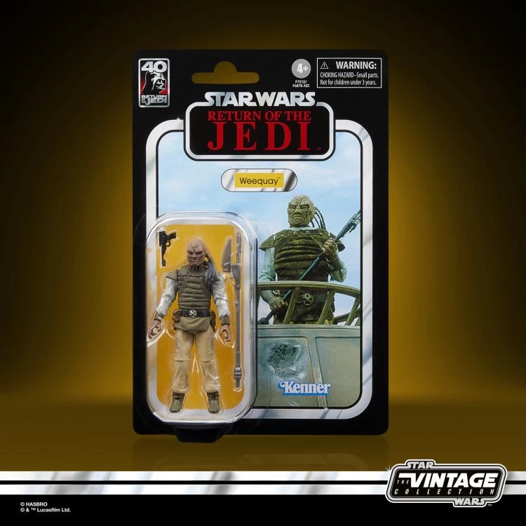 Hasbro Star Wars Vintage Collection Weequay VC107 3.75" Action Figure 6 Hasbro Star Wars Vintage Collection Weequay VC107 3.75" Action Figure - Image 6