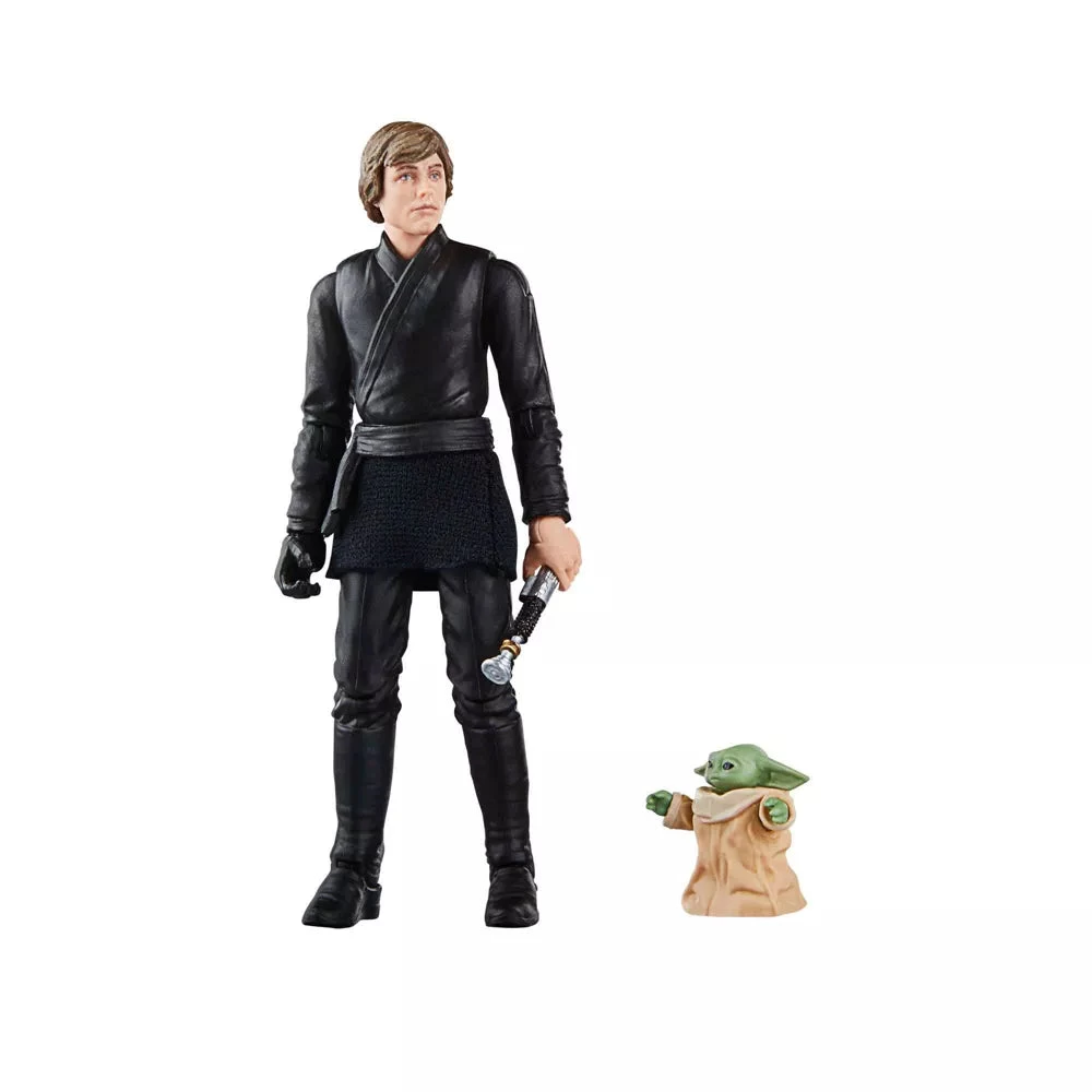 Hasbro Star Wars Black Series Vintage Collection Luke Skywalker And Grogu F8303 3.75" 2-Pack Action Figure 1 Hasbro Star Wars Black Series Vintage Collection Luke Skywalker And Grogu F8303 3.75" 2-Pack Action Figure