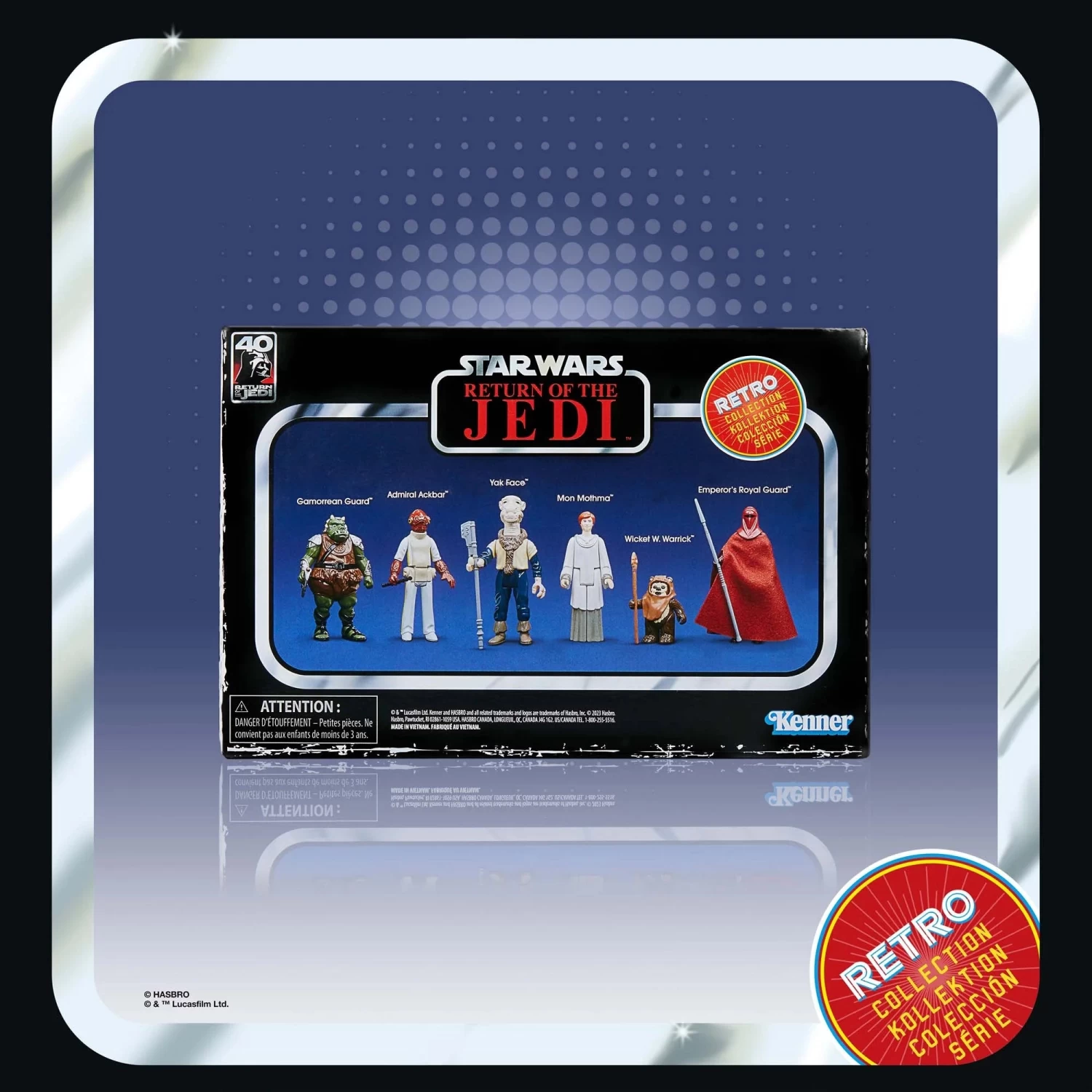 Hasbro Star Wars Retro Collection Return Of The Jedi Multipack 3.75" Action Figure 1 Hasbro Star Wars Retro Collection Return Of The Jedi Multipack 3.75" Action Figure