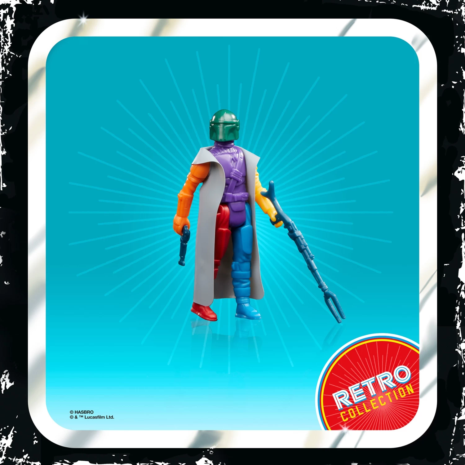 Hasbro Star Wars Retro Collection The Mandalorian (Prototype Edition) 3.75" Action Figure 1 Hasbro Star Wars Retro Collection The Mandalorian (Prototype Edition) 3.75" Action Figure