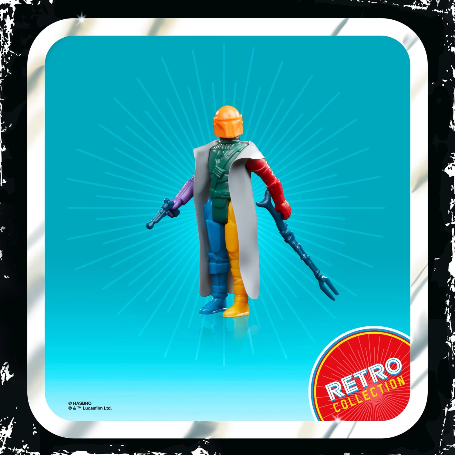 Hasbro Star Wars Retro Collection The Mandalorian (Prototype Edition) 3.75" Action Figure 2 Hasbro Star Wars Retro Collection The Mandalorian (Prototype Edition) 3.75" Action Figure - Image 2