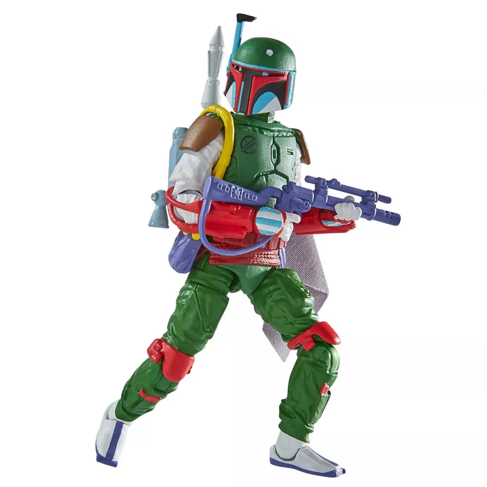Hasbro Star Wars Vintage Collection Boba Fett (Vintage Comic Art) VC277 3.75" Action Figure 5 Hasbro Star Wars Vintage Collection Boba Fett (Vintage Comic Art) VC277 3.75" Action Figure - Image 5