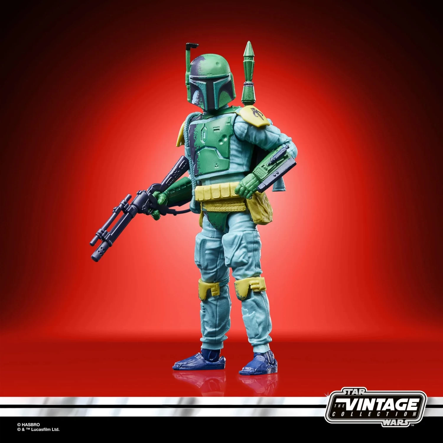 Hasbro Star Wars Vintage Collection Boba Fett (Comic Art Edition) VC278 3.75" Exclusive Action Figure 3 Hasbro Star Wars Vintage Collection Boba Fett (Comic Art Edition) VC278 3.75" Exclusive Action Figure - Image 3