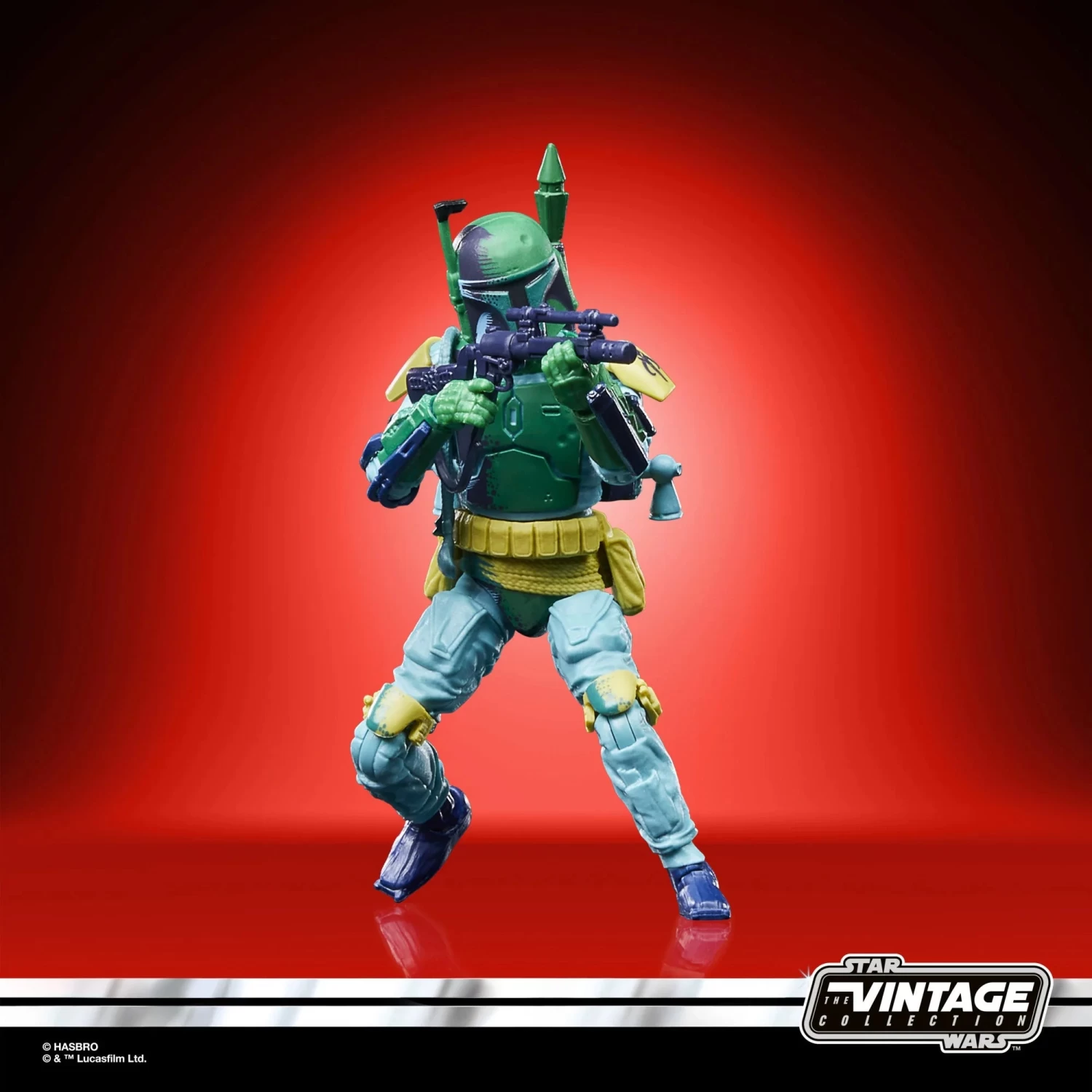 Hasbro Star Wars Vintage Collection Boba Fett (Comic Art Edition) VC278 3.75" Exclusive Action Figure 2 Hasbro Star Wars Vintage Collection Boba Fett (Comic Art Edition) VC278 3.75" Exclusive Action Figure - Image 2