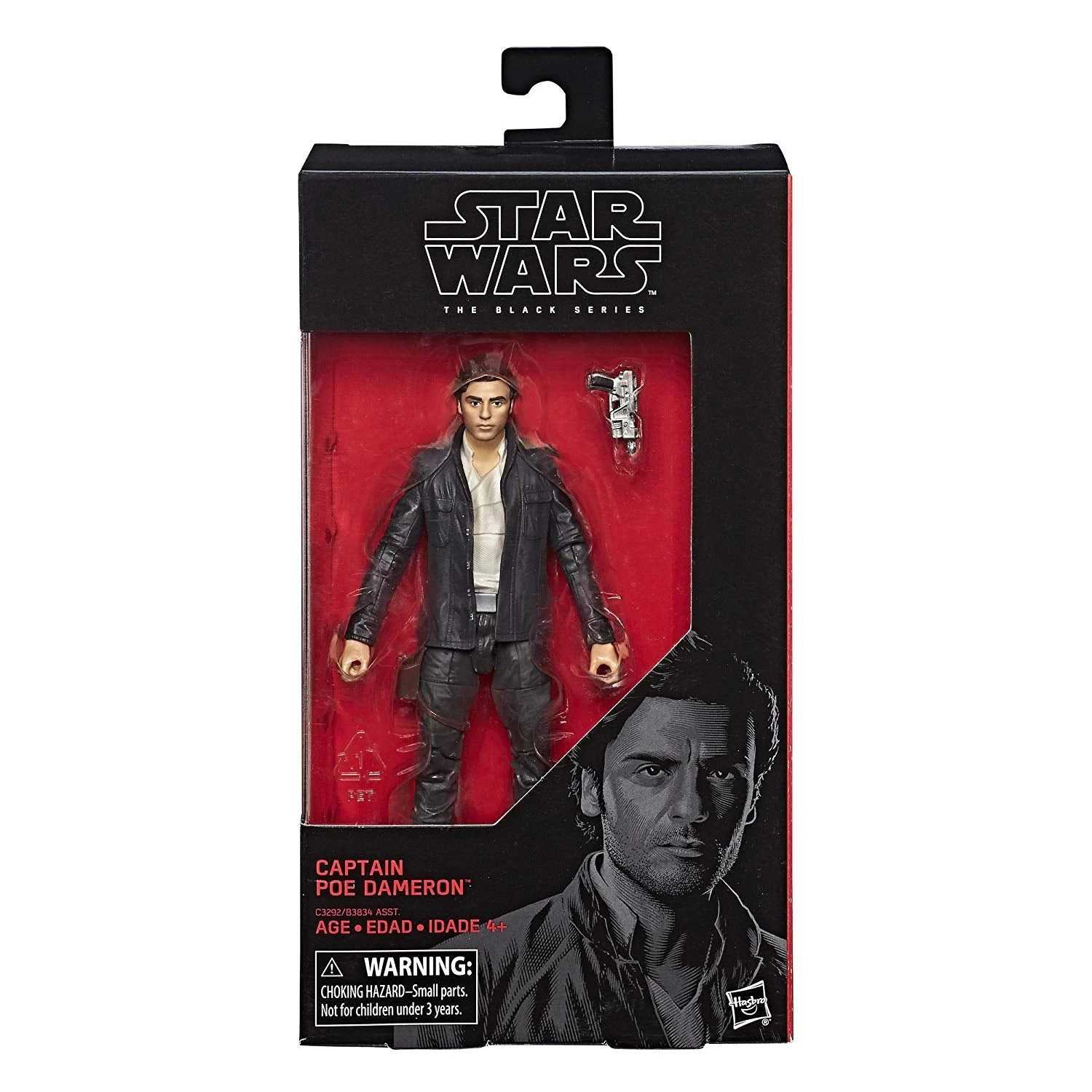 Hasbro Star Wars The Black Series #53 Poe Dameron 6 Inch Action Figure 1 Hasbro Star Wars The Black Series #53 Poe Dameron 6 Inch Action Figure