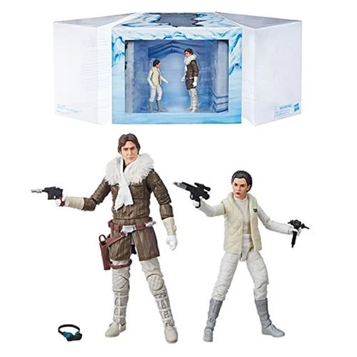 Hasbro Star Wars Black Series Han Solo And Princess Leia Organa Exclusive Pack 6 Inch Action Figure 2 Hasbro Star Wars Black Series Han Solo And Princess Leia Organa Exclusive Pack 6 Inch Action Figure - Image 2