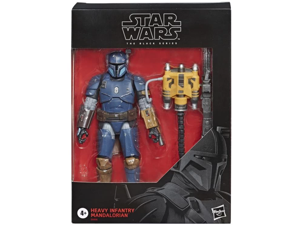 Hasbro Star Wars Black Series The Mandalorian Heavy Infantry Mandalorian 6 Inch Action Figure 5 Hasbro Star Wars Black Series The Mandalorian Heavy Infantry Mandalorian 6 Inch Action Figure - Image 5