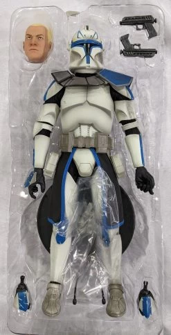 Sideshow Collectible 1/6 Star Wars Militaries Of Star Wars 501st Legion Torrent Company Captain Rex [CC-7567] Sixth Scale Figure *Open Box* -Popmart 747720213975h