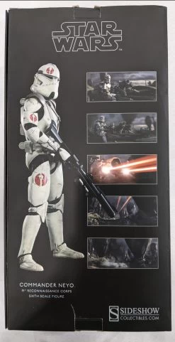 Sideshow Collectible 1/6 Star Wars Militaries Of Star Wars 91st Reconnaissance Corps Commander Neyo Sixth Scale Figure *Open Box* 11 Sideshow Collectible 1/6 Star Wars Militaries Of Star Wars 91st Reconnaissance Corps Commander Neyo Sixth Scale Figure *Open Box* -Popmart 747720214651b