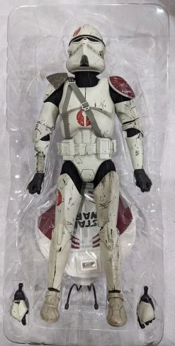 Sideshow Collectible 1/6 Star Wars Militaries Of Star Wars 91st Reconnaissance Corps Commander Neyo Sixth Scale Figure *Open Box* 14 Sideshow Collectible 1/6 Star Wars Militaries Of Star Wars 91st Reconnaissance Corps Commander Neyo Sixth Scale Figure *Open Box* -Popmart 747720214651g