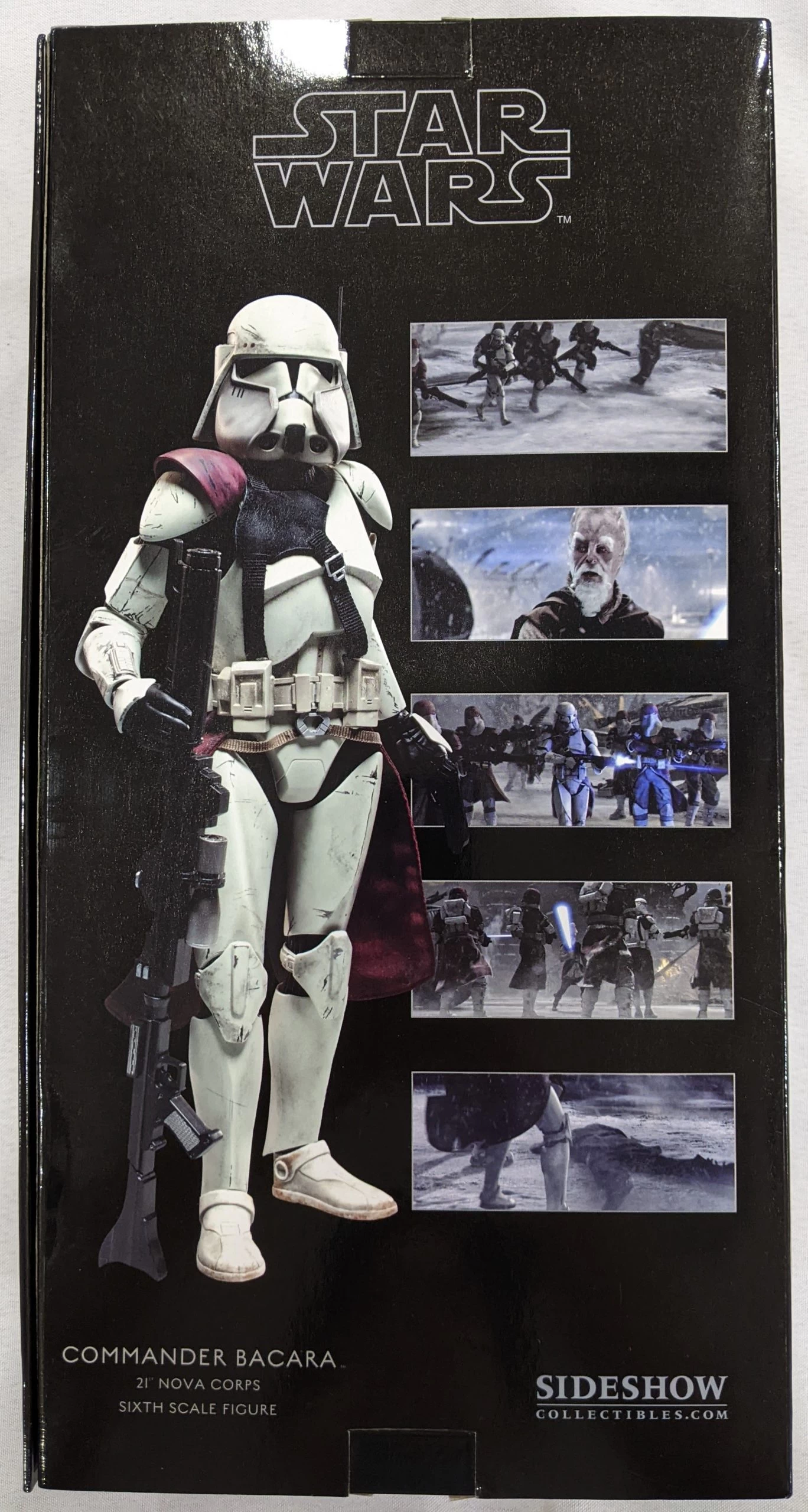 Sideshow Collectible 1/6 Star Wars Militaries Of Star Wars 21st Nova Corps Commander Bacara Sixth Scale Figure *Open Box* 2 Sideshow Collectible 1/6 Star Wars Militaries Of Star Wars 21st Nova Corps Commander Bacara Sixth Scale Figure *Open Box* - Image 2
