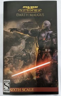Sideshow Collectible 1/6 Star Wars The Old Republic Darth Malgus Sixth Scale Figure *Open Box*
