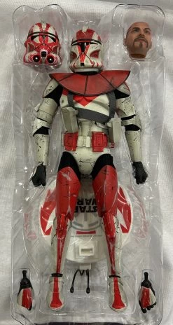 Sideshow Collectible 1/6 Star Wars Militaries Of Star Wars 612th Attack Battalion Commander Ganch Sixth Scale Figure *Open Box* 12 Sideshow Collectible 1/6 Star Wars Militaries Of Star Wars 612th Attack Battalion Commander Ganch Sixth Scale Figure *Open Box* -Popmart 747720221963g