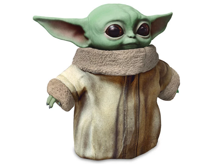 Mattel Star Wars The Mandalorian 7'' The Child (Baby Yoda) Plush 3 Mattel Star Wars The Mandalorian 7'' The Child (Baby Yoda) Plush - Image 3