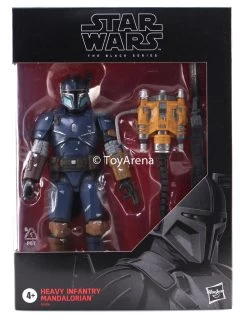 Hasbro Star Wars Black Series The Mandalorian Heavy Infantry Mandalorian 6 Inch Action Figure 11 Hasbro Star Wars Black Series The Mandalorian Heavy Infantry Mandalorian 6 Inch Action Figure -Popmart IMG 0230