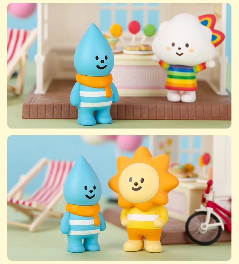 POPMART X FLUFFY HOUSE MR. WHITE CLOUD MINI SERIES 1 1Box 12pcs 3 POPMART X FLUFFY HOUSE MR. WHITE CLOUD MINI SERIES 1 1Box 12pcs - Image 3