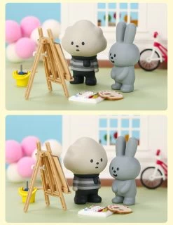 POPMART X FLUFFY HOUSE MR. WHITE CLOUD MINI SERIES 1 1Box 12pcs 18 POPMART X FLUFFY HOUSE MR. WHITE CLOUD MINI SERIES 1 1Box 12pcs -Popmart por20035 6